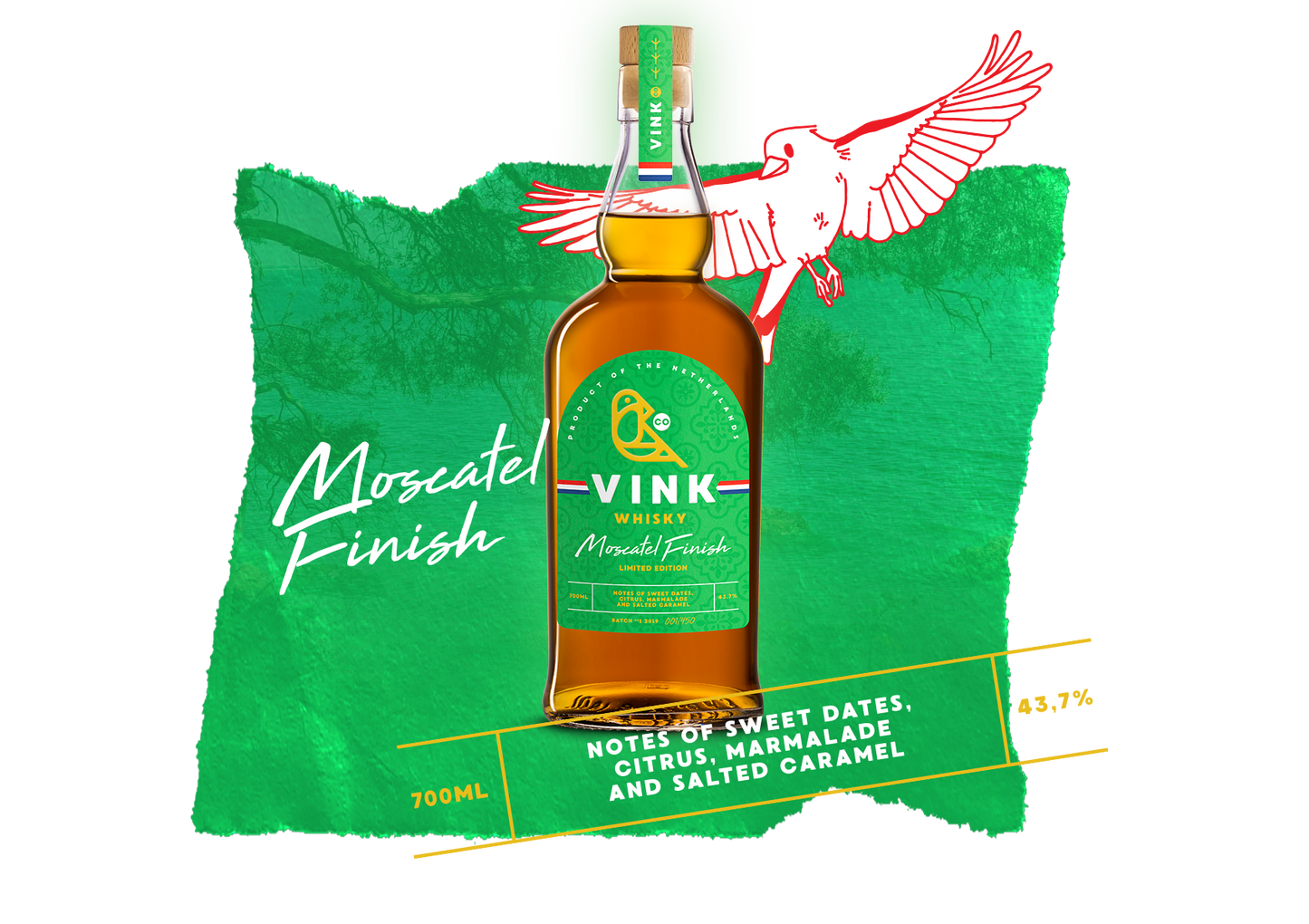 VINK WHISKY 6 YEARS MOSCATEL DE SETÚBAL FINISH